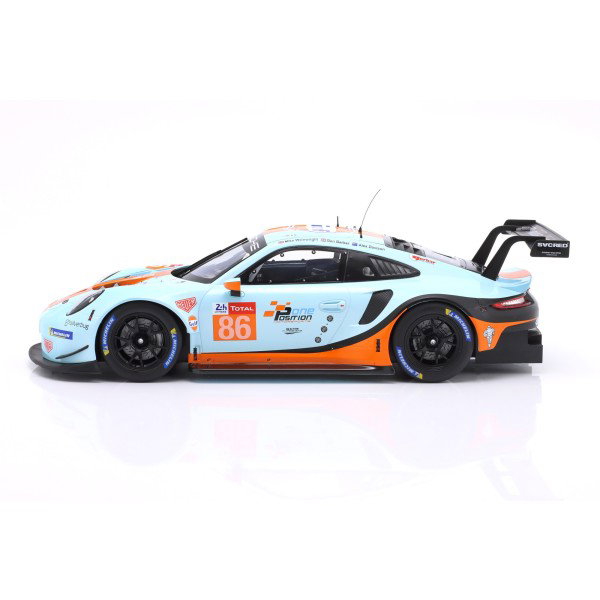Porsche 911 (991) RSR Gulf #86 24h LeMans 2018 1:12