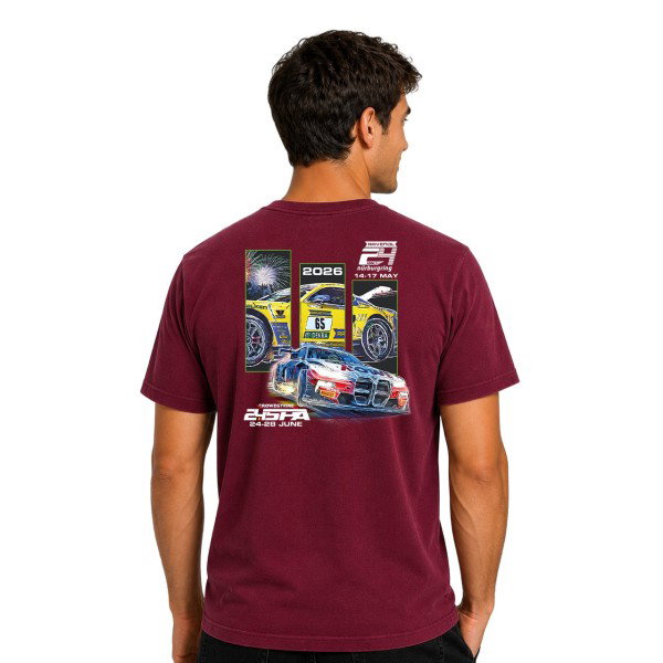 24h Nürburgring/Spa T-Shirt 2026 red