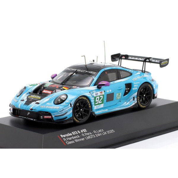 Manthey Porsche 911 GT3 R - Ganador LMGT3 2025 24h Le Mans #92 1/43