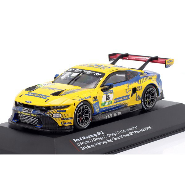 Ford Mustang GT3 HRT #65 24h Race Nürburgring 2025 1/43