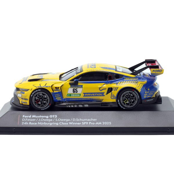 Ford Mustang GT3 HRT #65 Carrera de 24h de Nürburgring 2025 1/43