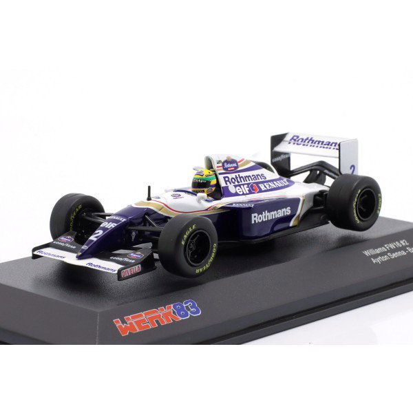 Ayrton Senna Williams FW16 #2 Formel 1 GP Brasilien 1994 1:43