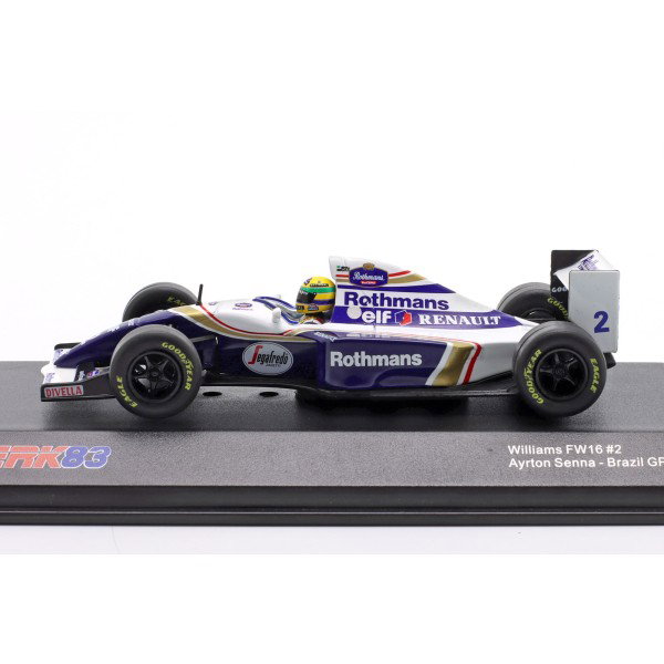 Ayrton Senna Williams FW16 #2 Formule 1 GP Brésil 1994 1/43