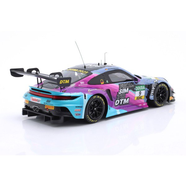 Porsche 911 GT3 R #9 Tim Heinemann Toksport WRT DTM 2023 1:18
