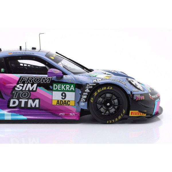 Porsche 911 GT3 R #9 Tim Heinemann Toksport WRT DTM 2023 1:18