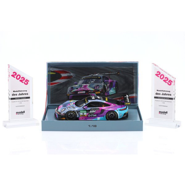 Porsche 911 GT3 R #9 Tim Heinemann Toksport WRT DTM 2023 1:18