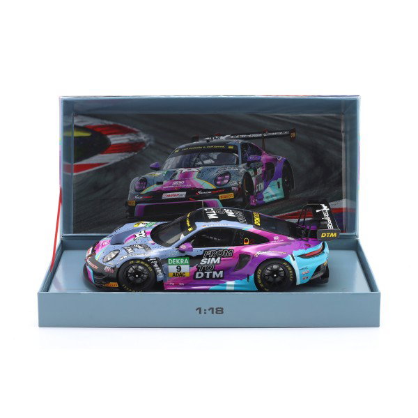 Porsche 911 GT3 R #9 Tim Heinemann Toksport WRT DTM 2023 1/18