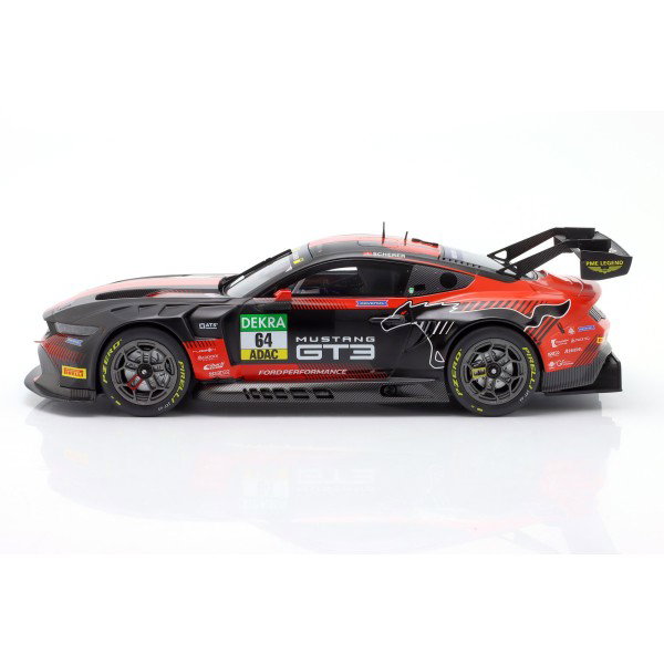 Ford Mustang GT3 HRT #64 Fabio Scherer DTM 2025 1/18 Black Version