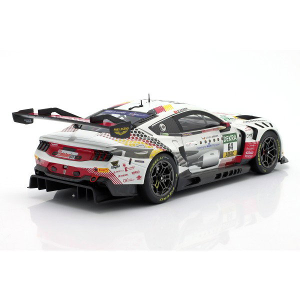 Ford Mustang GT3 HRT #64 Fabio Scherer DTM 2025 1/18 White Version