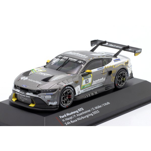 Ford Mustang GT3 HRT #63 24h Race Nürburgring 2025 1/43