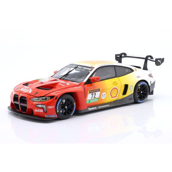 BMW M4 GT3 Team RMG #72 24h Nürburgring 2024 Harper, Hesse, Weerts 1/18