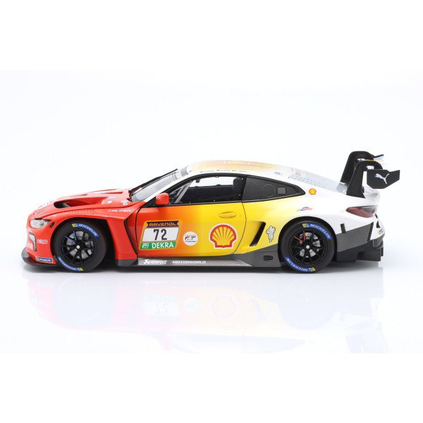 BMW M4 GT3 Team RMG #72 24h Nürburgring 2024 Harper, Hesse, Weerts 1/18
