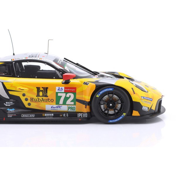Porsche 911 RSR #72 24h LeMans 2021 HubAuto Racing 1:18