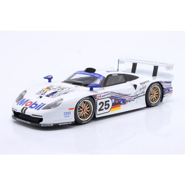 Porsche 911 GT1 #25 24h LeMans 1997 Stuck, Boutsen, Wollek 1:18