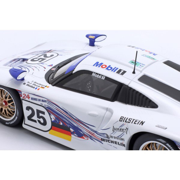 Porsche 911 GT1 #25 24h LeMans 1997 Stuck, Boutsen, Wollek 1:18