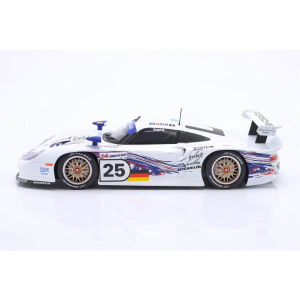 Porsche 911 GT1 white 1/18