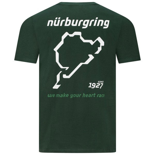Nürburgring Camiseta Pitstop verde