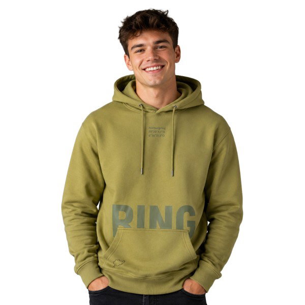 Nürburgring Kapuzenpullover Ring grün