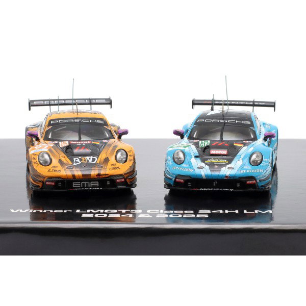 Manthey Porsche 911 GT3 R - Winner LMGT3 2024 + 2025 24h Le Mans Double Set 1/43