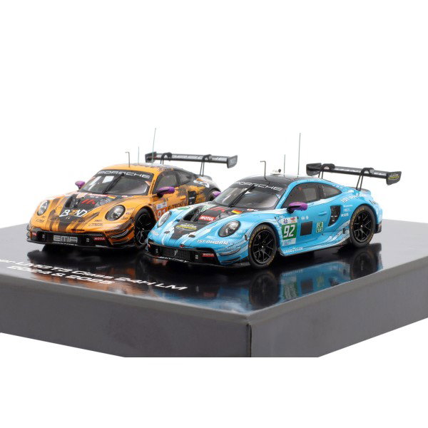 Manthey Porsche 911 GT3 R - Vincitore LMGT3 2024 + 2025 24h Le Mans Doppio Set 1/43