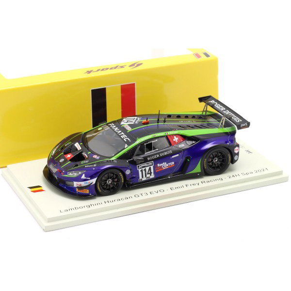 Lamborghini Huracán GT3 EVO #114 Emil Frey Racing 24H Spa 2021 1:43