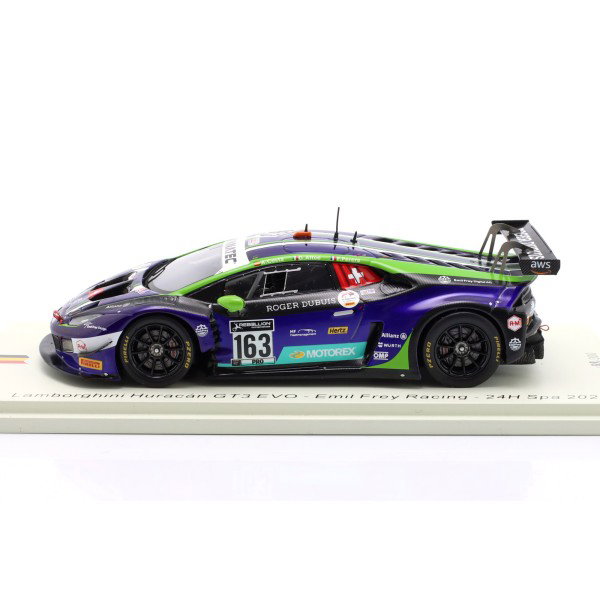 Lamborghini Huracán GT3 EVO #163 Emil Frey Racing 24H Spa 2021 1:43