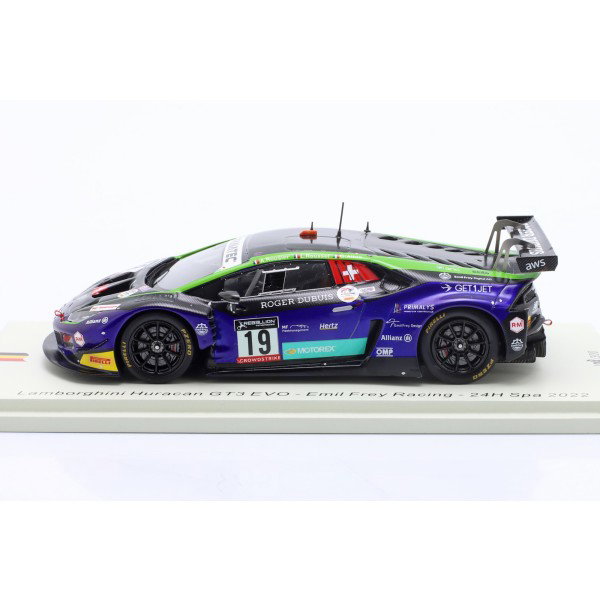 Lamborghini Huracán GT3 EVO #19 Emil Frey Racing 24H Spa 2022 1:43