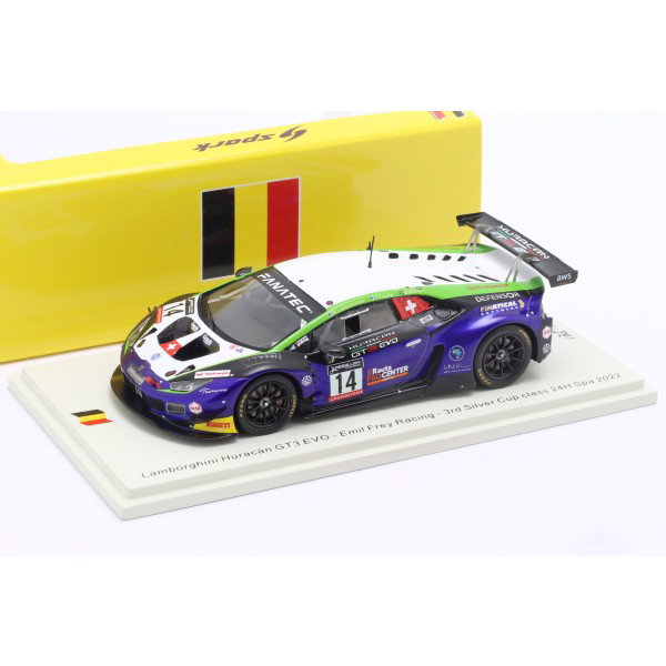 Lamborghini Huracán GT3 EVO #14 Emil Frey Racing 24H Spa 2022 1:43