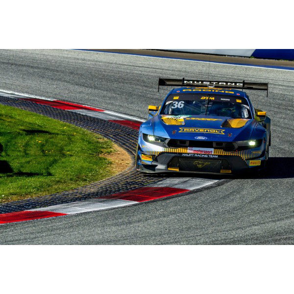 HRT Ford Racing Art Print - DTM Red Bull Ring 2026 - #36 Maini - Front View