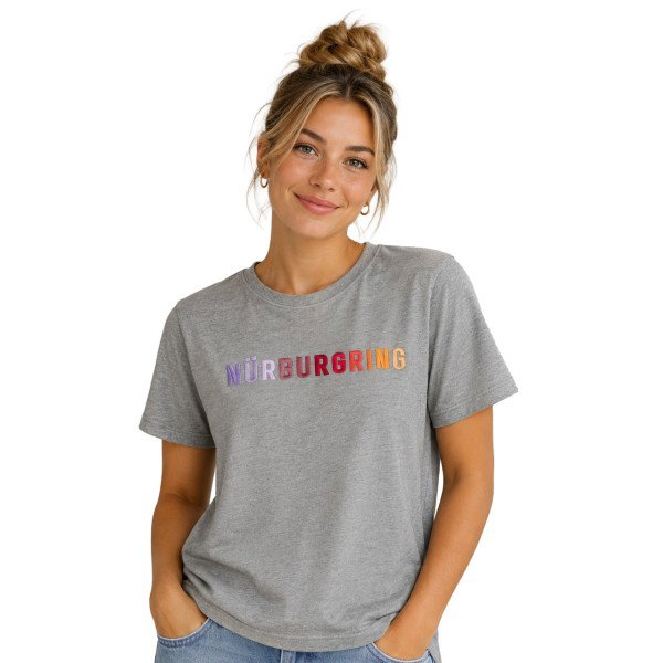 Nürburgring Camiseta mujer Generations gris