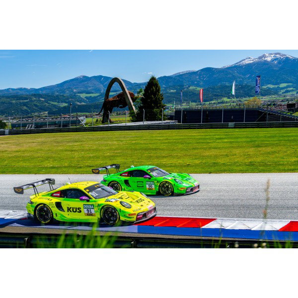 Manthey GT3 R Art Print - DTM Red Bull Ring 2026 - Team - Side View