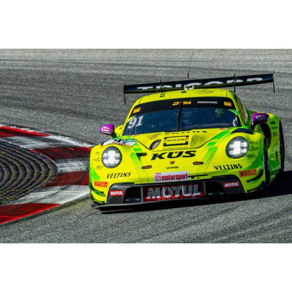 Manthey GT3 R Art Print - DTM Red Bull Ring 2026 - #91 Thomas Preining - Front View