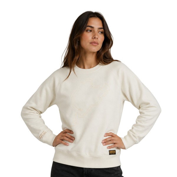 Nürburgring Ladies Sweatshirt Timeless white