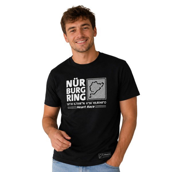 Nürburgring T-Shirt Coordinates black