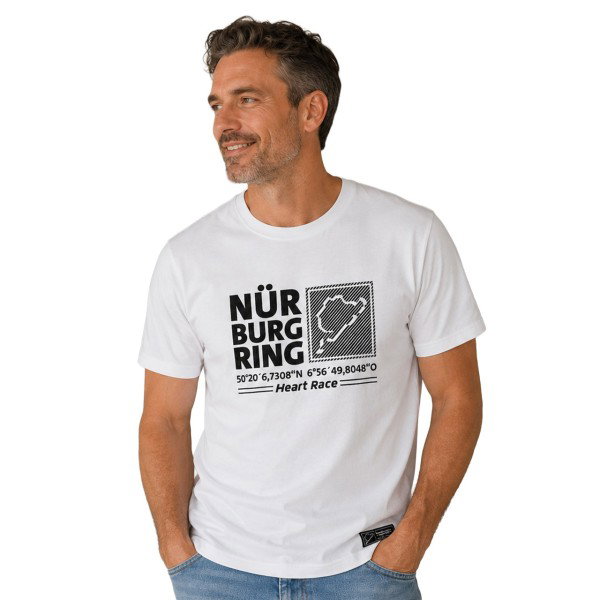 Nürburgring T-Shirt Coordinates white