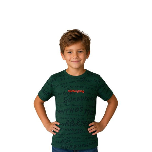 Nürburgring T-Shirt enfant Confident vert