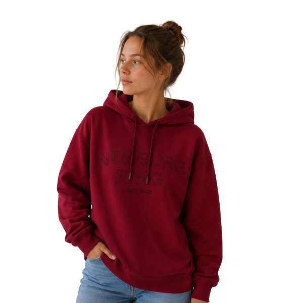 Nürburgring Ladies Hoodie Basic red