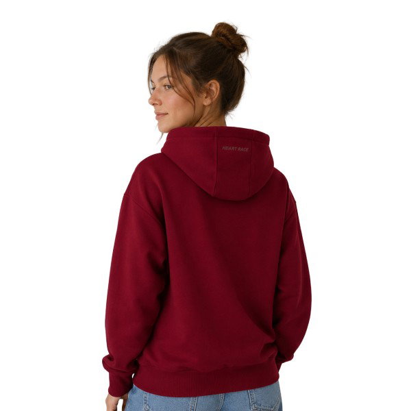 Nürburgring Damen Kapuzenpullover Basic rot