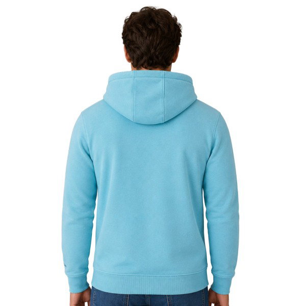 Nürburgring Kapuzenpullover Logo blau