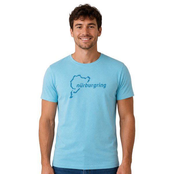 Nürburgring T-Shirt Logo blau