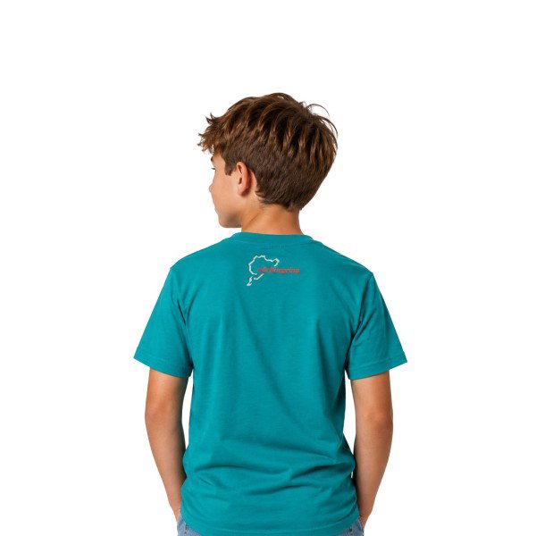 Nürburgring T-Shirt enfant Racetrack bleu