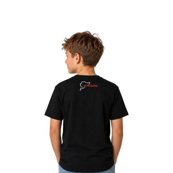 Nürburgring Kinder T-Shirt Racetrack schwarz