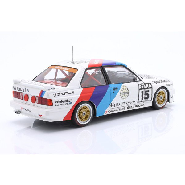 BMW M3 (E30) #15 DTM Champion 1989 Roberto Ravaglia 1:18