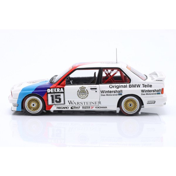 BMW M3 (E30) #15 DTM Champion 1989 Roberto Ravaglia 1:18