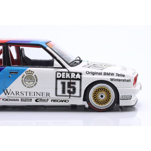 BMW M3 (E30) #15 DTM Champion 1989 Roberto Ravaglia 1:18