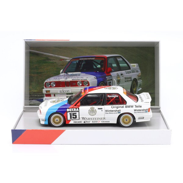 BMW M3 (E30) #15 DTM Champion 1989 Roberto Ravaglia 1:18