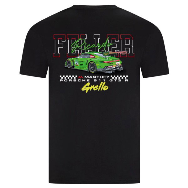 Manthey T-Shirt #90 Ricardo Feller DTM 2026 black