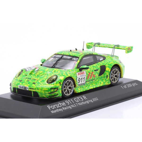 Manthey-Racing Porsche 911 GT3 R #911 - NLS 7 Nürburgring 2022 1:43