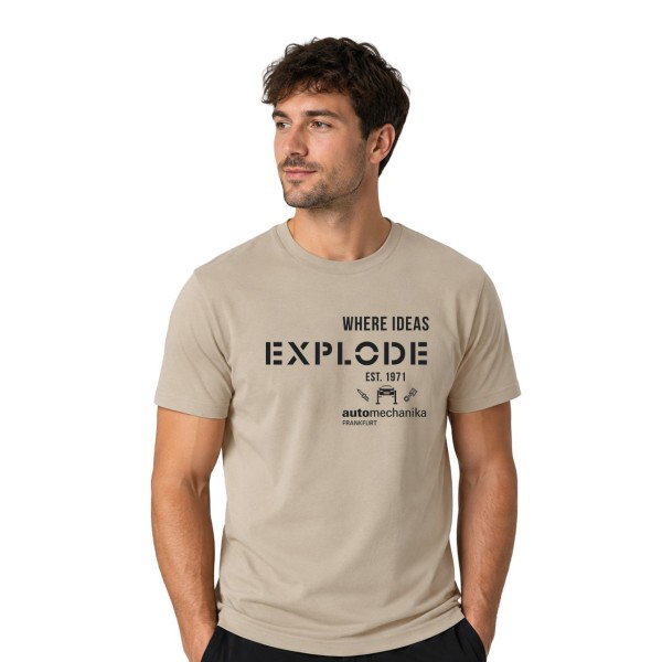 Automechanika T-Shirt Explode beige
