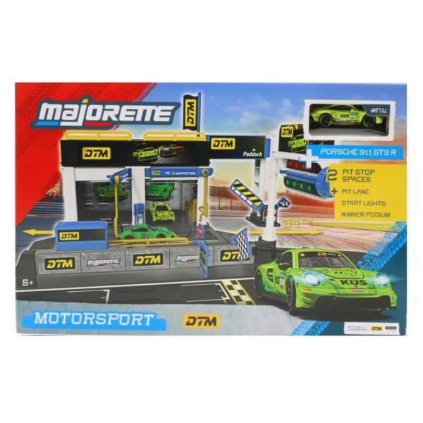 DTM Boxenstopp + Porsche 911 GT3 R #91 Thomas Preining Manthey EMA DTM 2025 1:64